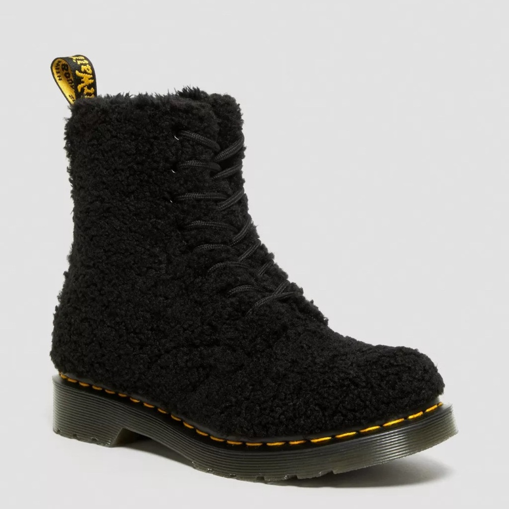 Dr. Martens 1460 PASCAL WOMEN'S FAUX SHEARLING BOOTS
